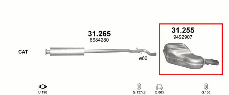 Bosal:235-151 235-149, Walker: